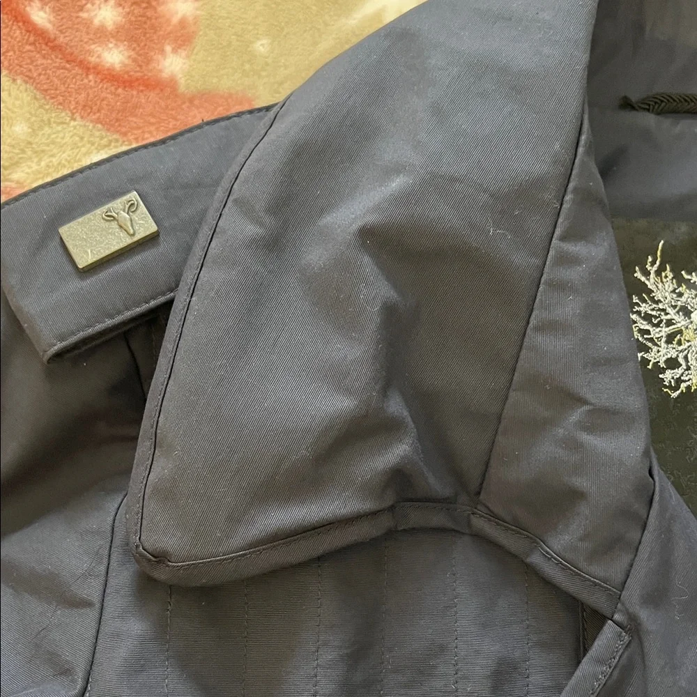 Women's Navy Trench Coat - Picture 9 of 11